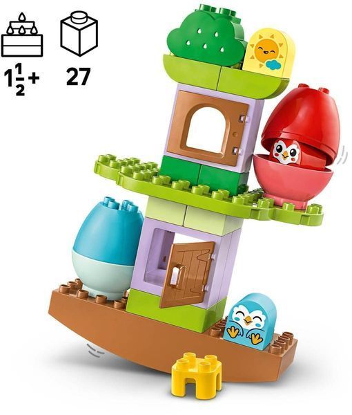 Конструктор LEGO DUPLO My First Дерево для балансування і складання 27 деталей (10440) 10440 фото