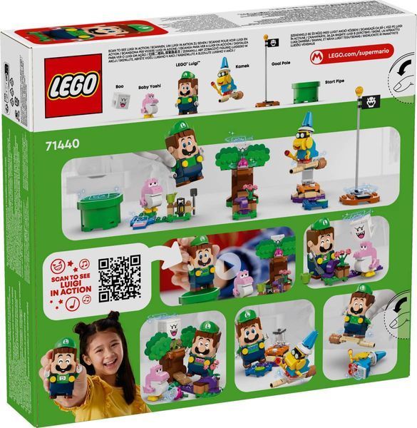Конструктор LEGO 71440 Пригоди з інтерактивним LEGO&reg; Луїджі 71440 фото