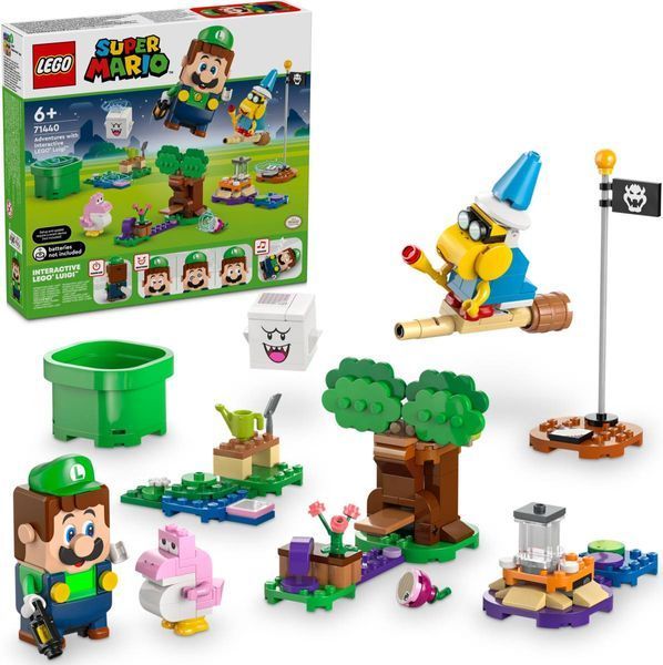 Конструктор LEGO 71440 Пригоди з інтерактивним LEGO&reg; Луїджі 71440 фото