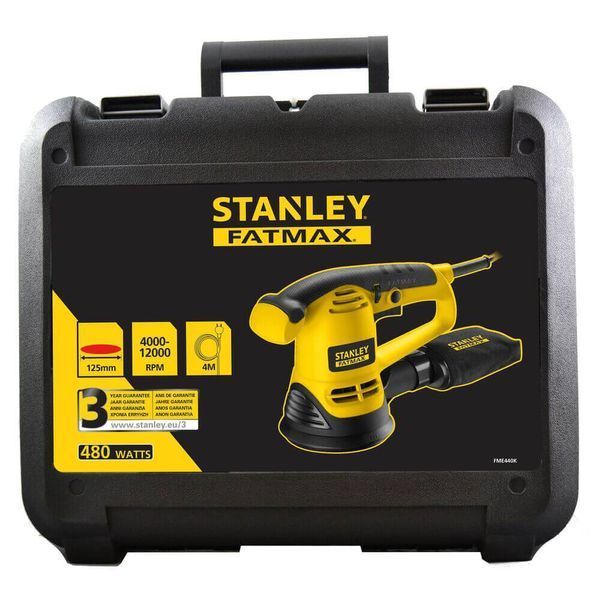 Шліфмашина ексцентрикова мережева STANLEY FATMAX FME440K FME440K фото
