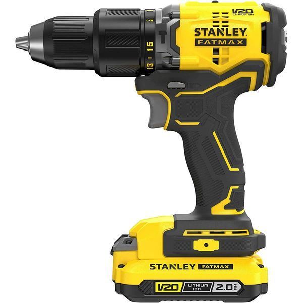 Дриль-шурупокрут ударний безщітковий акумуляторний STANLEY FATMAX SFMCD715D2K SFMCD715D2K фото