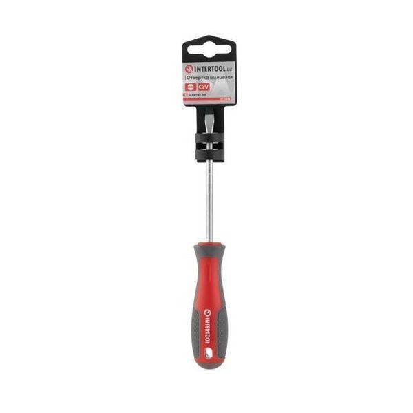Отвертка SL5.0*100 мм, CR-V INTERTOOL VT-3306 VT-3306 фото