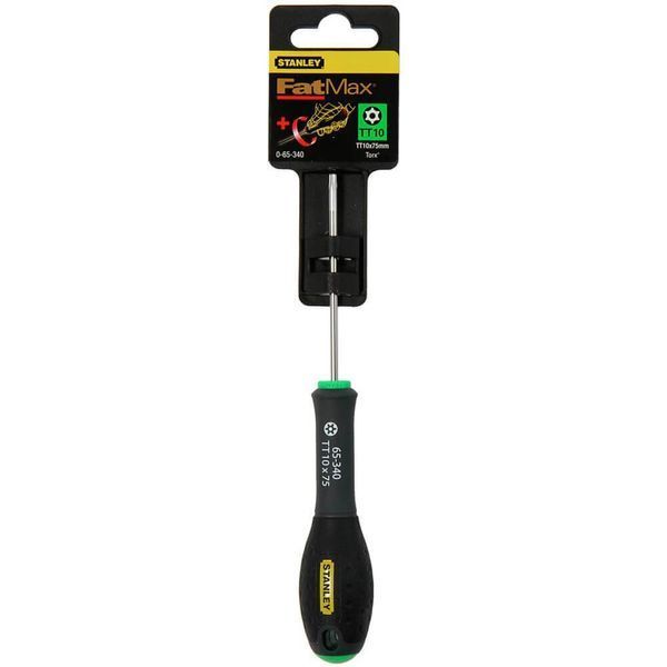 Викрутка FatMax з довжиною жала 75 мм під шліц Torx TT10 STANLEY 0-65-340 0-65-340 фото