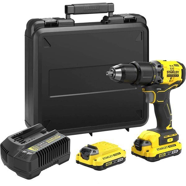 Дриль-шурупокрут ударний безщітковий акумуляторний STANLEY FATMAX SFMCD715D2K SFMCD715D2K фото