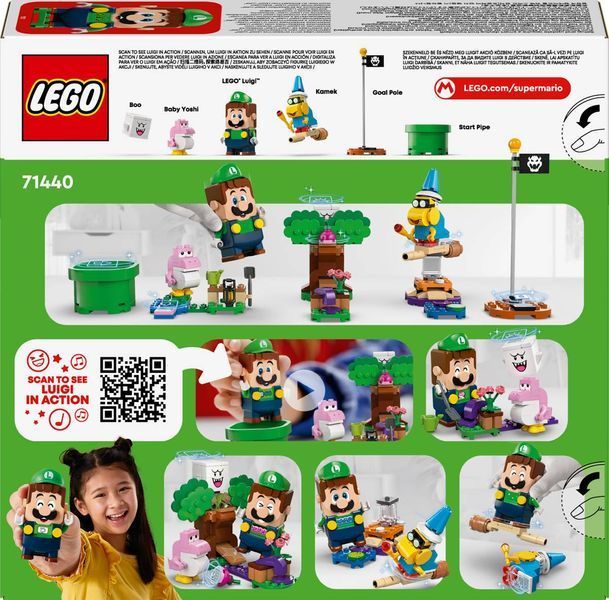 Конструктор LEGO 71440 Пригоди з інтерактивним LEGO&reg; Луїджі 71440 фото