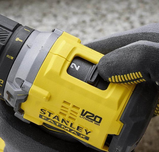 Дриль-шурупокрут ударний безщітковий акумуляторний STANLEY FATMAX SFMCD715D2K SFMCD715D2K фото