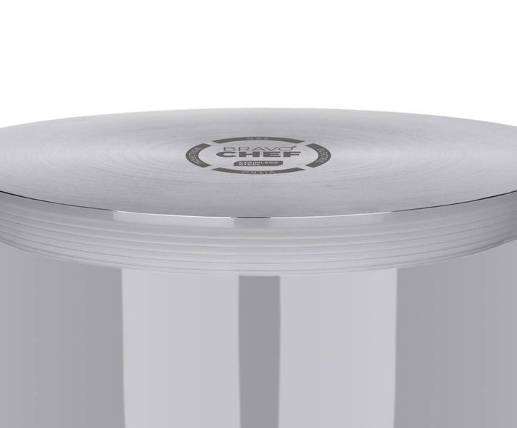 Каструля BRAVO CHEF 18 см (2.6 л) з кришкою (BC-2001-18) BC-2001-18 фото