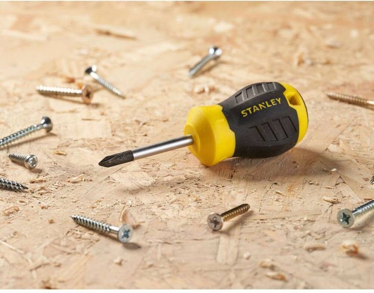 Викрутка Cushion Grip під шліц Ph1 з довжиною жала 45 мм STANLEY STHT16154-0 STHT16154-0 фото