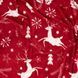 Плед Ardesto Christmas Flannel 160х200см, 100% поліестер, олені, червоний ART0126PB фото 2
