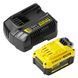 Зарядное устройство и 1 аккумулятор STANLEY FATMAX SFMCB14M1 SFMCB14M1 фото 1