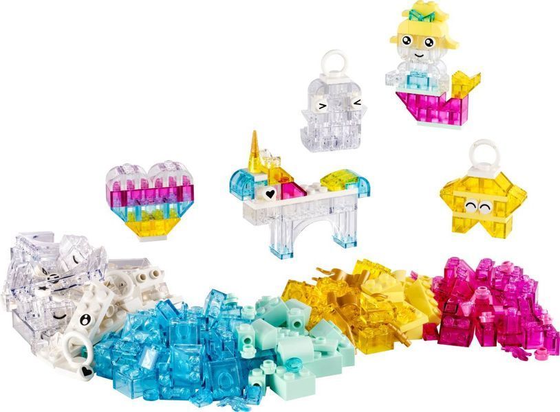 Конструктор LEGO Чарівний прозорий конструктор у коробці (11040) 11040 фото