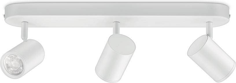 Розумний накладний точковий світильник WiZ IMAGEO Spots 3х5W 2200-6500K RGB Wi-Fi білий (929002658901) 929002658901 фото