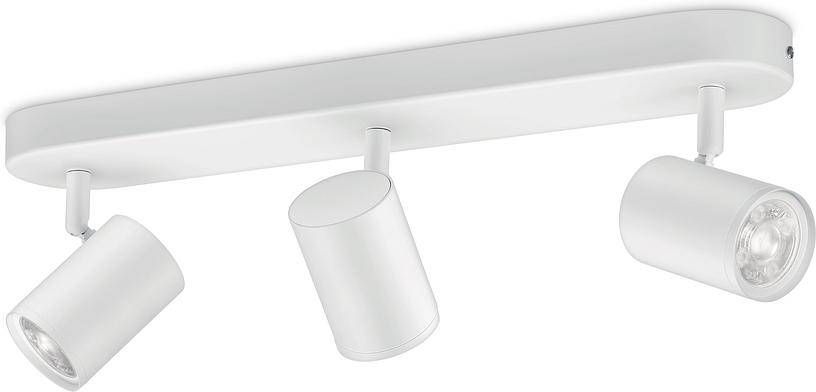 Розумний накладний точковий світильник WiZ IMAGEO Spots 3х5W 2200-6500K RGB Wi-Fi білий (929002658901) 929002658901 фото