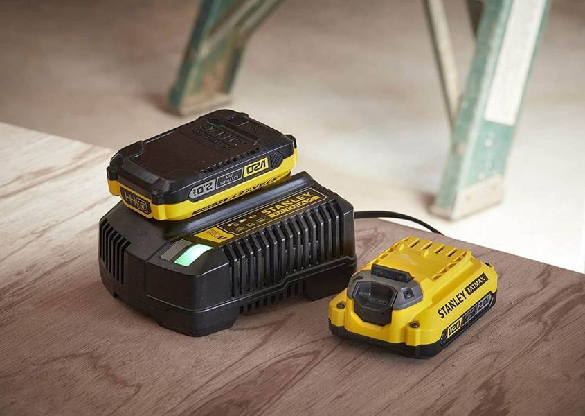 Дриль-шурупокрут ударний безщітковий акумуляторний STANLEY FATMAX SFMCD715D2K SFMCD715D2K фото