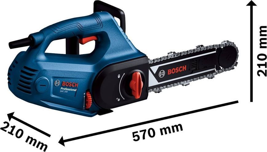 Пила для газобетонних блоків Bosch Professional GAC 250 (0.601.2B6.020) 0.601.2B6.020 фото