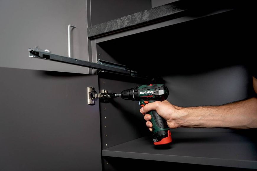 Metabo Шурповерт-дрель POWERMAXX SB BL, аккумуляторная, Li-Power, 2*12В, 2 Ач, кейс, 0.7кг 601784500 фото