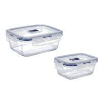 Контейнер LUMINARC PURE BOX ACTIVE /НАБІР/прямокут./380 мл.820 мл. (P7644) P7644 фото