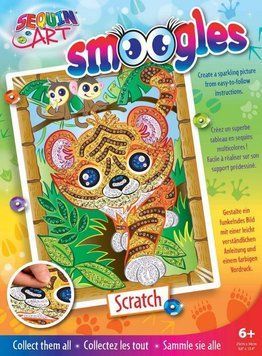 Набір для творчості Sequin Art SMOOGLES Тигр (SA1815) SA1815 фото