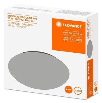 Світильник світлодіодний LEDVANCE SF Circular LED 350 18W/4000K IP44 4058075617964 фото