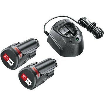 Набір акумуляторів і ЗУ Bosch 2 АКБ 12В, 1.5Аг і ЗУ GAL 1210 CV (1600A01L3E) 1.600.A01.L3E фото