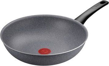 Сковорода ВОК Tefal Hard Stone 28 см (D4561932) D4561932 фото