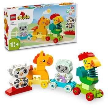 Конструктор LEGO DUPLO My First Поезд животных 19 деталей (10412) 10412 фото