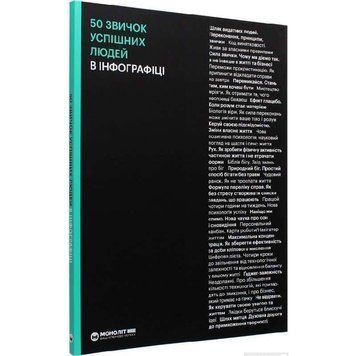50 привычек успешных людей в инфографике 978-617-7966-42-4 фото