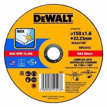 Круг відрізний EXTREME DeWALT DT43907 DT43907 фото
