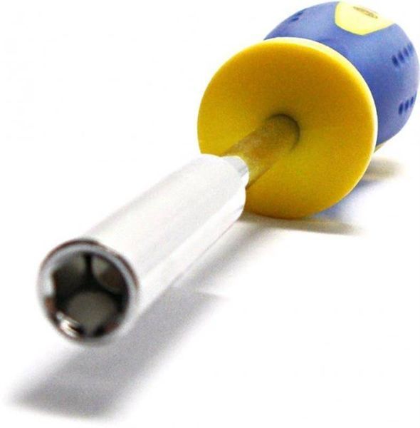 Викрутка-тримач біт S&R 1/4" 100 мм зі змінними бітами 11 шт (250011100) 250011100 фото