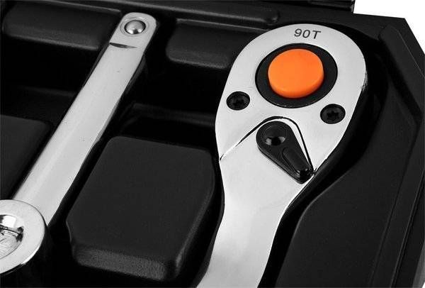 Набор торцевых головок Neo Tools, 58шт, 1/2", CrV, кейс (10-042) 10-042 фото