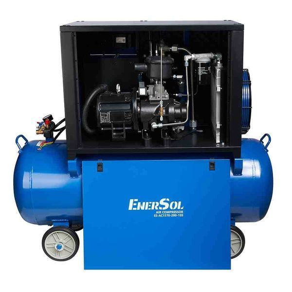 Компресор повітряний безмасляний EnerSol ES-AC1570-200-1SS ES-AC1570-200-1SS фото