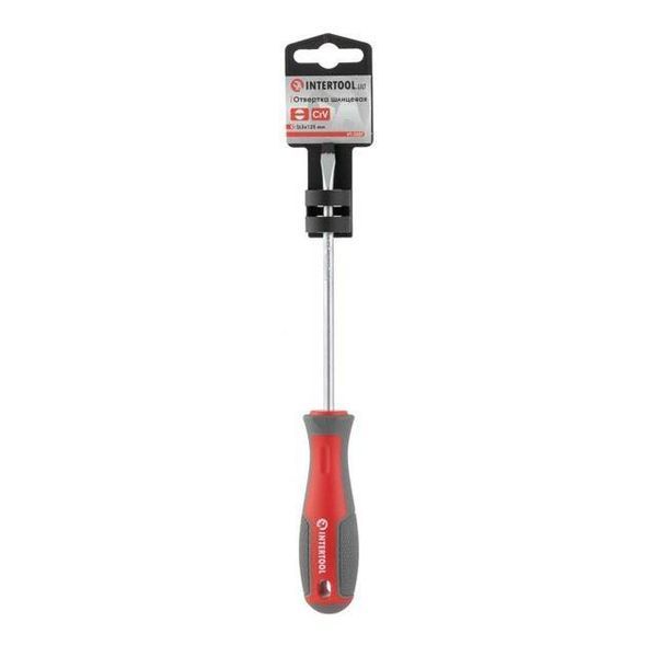 Отвертка SL5.0*125 мм, CR-V INTERTOOL VT-3307 VT-3307 фото