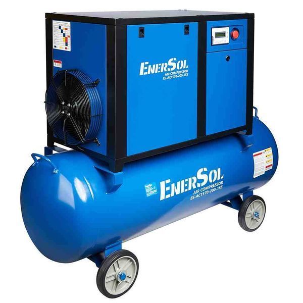 Компресор повітряний безмасляний EnerSol ES-AC1570-200-1SS ES-AC1570-200-1SS фото