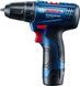 Шуруповерт-дрель Bosch GSR 120-LI, 2х2Ач (0.601.9G8.002) 0.601.9G8.002 фото 1