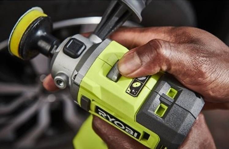 Ryobi Машина полірувально-шліфувальна RDP18-0, 76 мм, 2 режими роботи,(без АКБ та ЗУ) 5133005897 фото