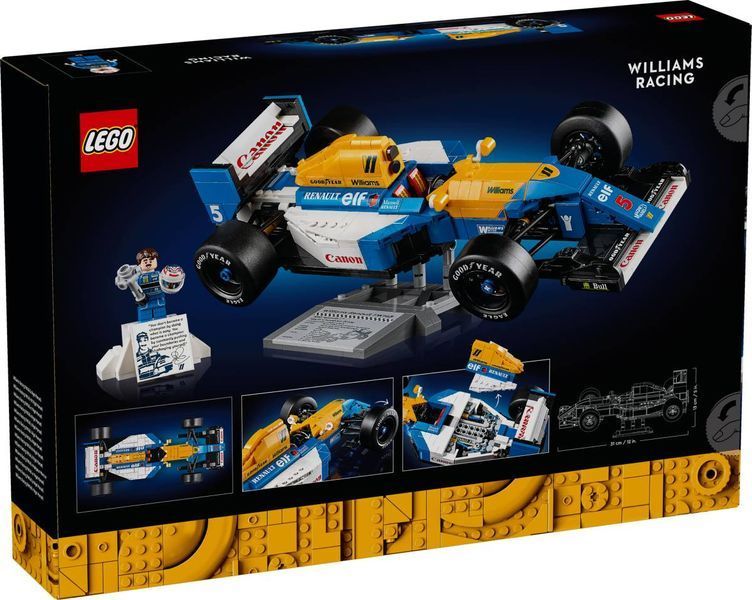 LEGO 10353 Icons Williams Racing FW14B і Найджел Менселл 10353 фото