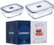 Контейнер LUMINARC PURE BOX ACTIVE /НАБІР/прямокут./380 мл.820 мл. (P7644) P7644 фото 6