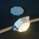 Smart LED Гирлянда Twinkly Permanent Light 72 RGB LED String, White Wire, Plug F (TWPL072STP-TEU) TWPL072STP-TEU фото 2