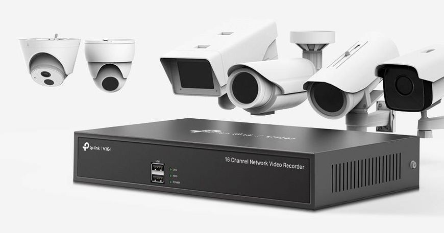 TP-Link IP-Відеорегістратор VIGI NVR1016H 16 каналів, 2xUSB, H265+, 1xHDD, до 10 ТБ VIGI-NVR1016H фото