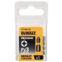 Акс.інстр DeWALT Біти ударні IMPACT TORSION EXTREME Pz3, 25мм, 5шт. DT7388T фото