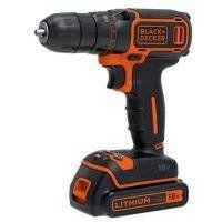 Шуруповерт Black&Decker BDCDC18KB, 18V, 30Нм, Li-Ion, 2ак. BDCDC18KB фото