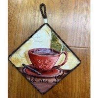 Доска разделочная Limited Edition TEA TIME / подставка под горячее/квадр. 17х17см (B160075) B160075 фото