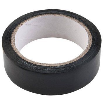 Ізолента Top Tools, 15х0.19мм, 10м, чорна 24B108 фото