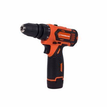 Шуруповерт-дрель аккумуляторная Tekhmann TCD-12 QC Li v2.0 12В 2х2А&middot;час 28Нм 0-400&middot;1500об&middot;мин 1кг кейс 851875 фото