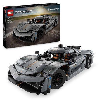 Конструктор LEGO Technic Koenigsegg Jesko Absolut &mdash; сірий гіперкар 42173 фото