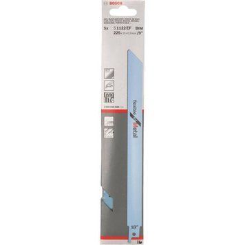 Полотно пилочное для сабельной пилы Bosch для металла, S 1122 EF, 18TPI, 5шт (2.608.656.020) 2.608.656.020 фото