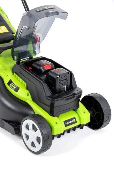Газонокосарка акумуляторна 2x20V 4garden AM3422S 4GK AM3422S фото