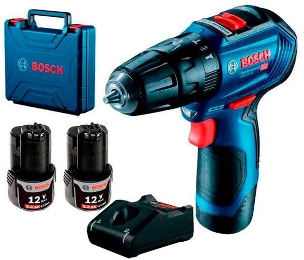 Акумуляторний ударний дриль-шуруповерт Bosch Professional GSB 12V-30 (0.601.9G9.100) 0.601.9G9.100 фото