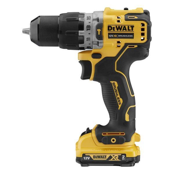 Дрель-шуруповерт аккумуляторная безщеточная ударная DeWALT DCD706D2 DCD706D2 фото