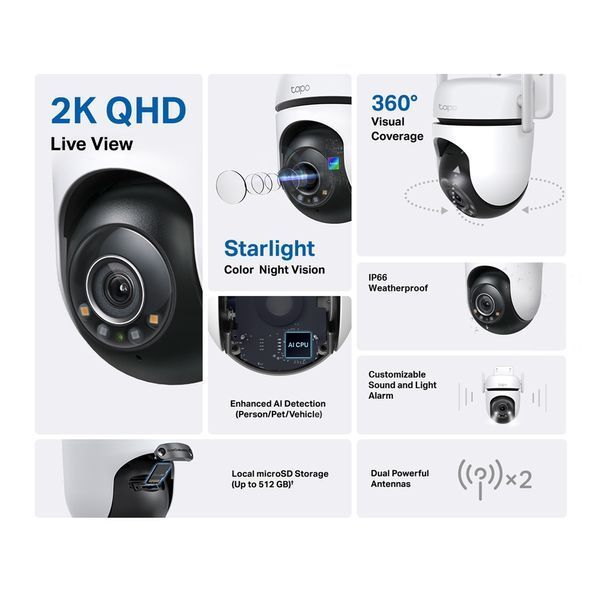 IP камера TP-Link Tapo C520WS Tapo C520WS фото